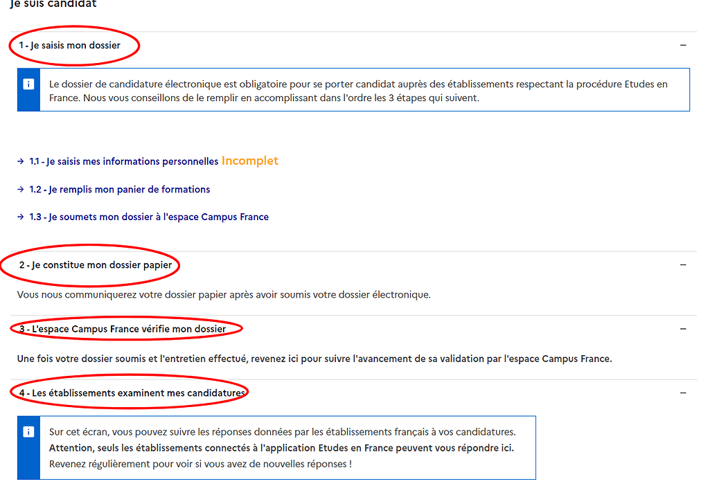 Comment bien remplir son dossier Campus France sur la plateforme Études ...